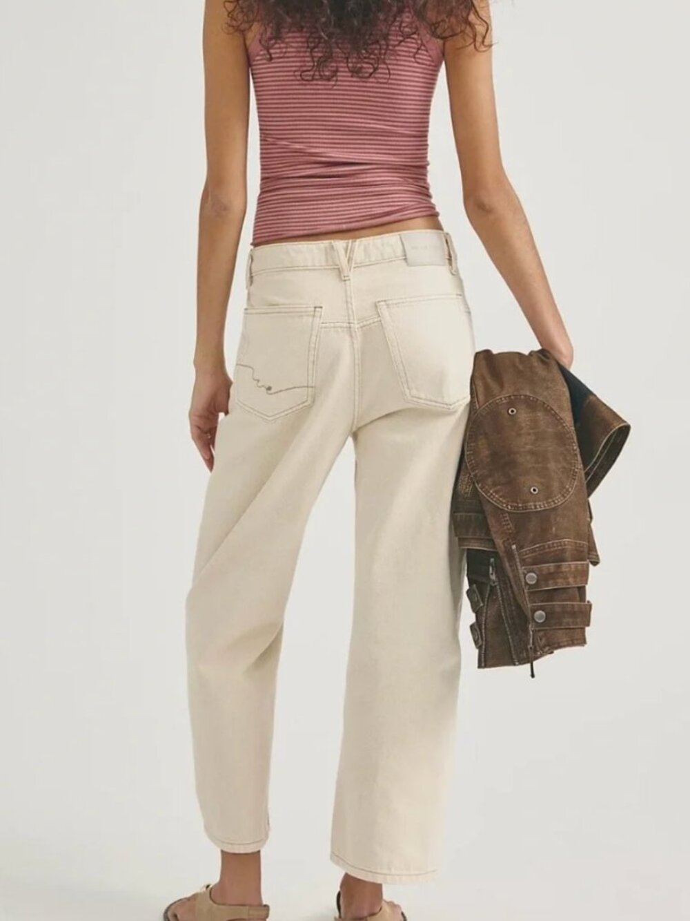 We The Free Deep Trance Dropped Boyfriend Jeans Distres - Picture 2 of 11